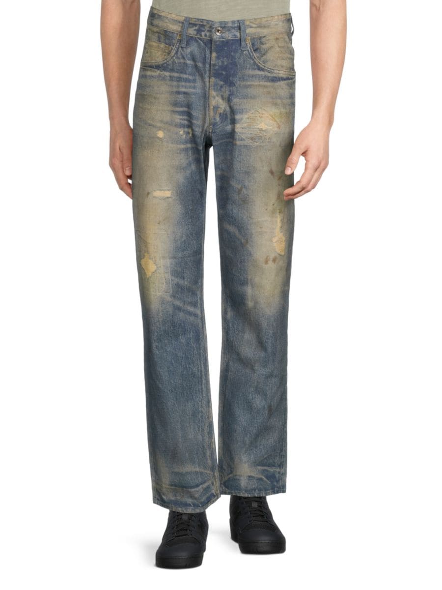 

Джинсы Miramar Canvas Fit 4 с потертостями rag & bone, цвет Nolan