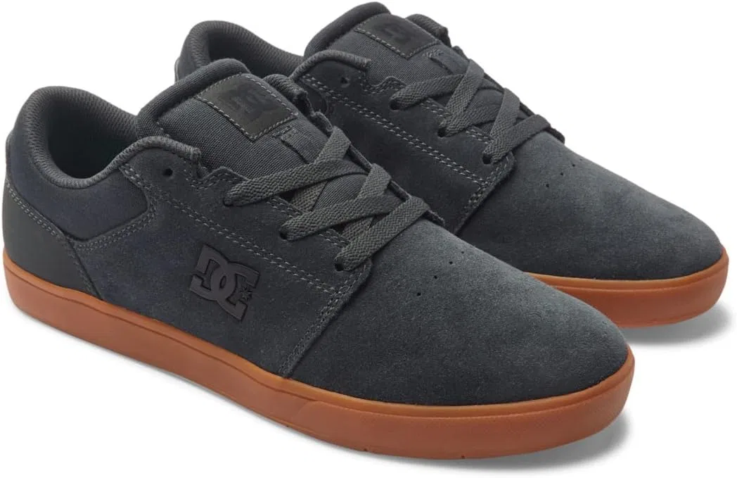 Мужские кожаные кроссовки DC Shoes Crisis 2, 3-Grey Gum