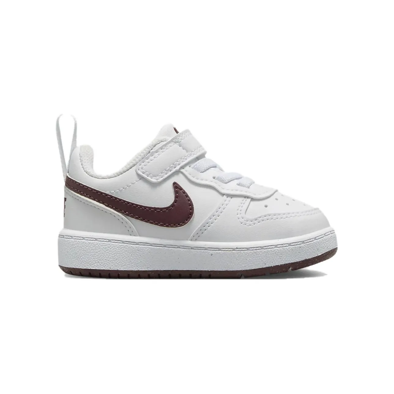 Nike Кроссовки Court Borough Low top для малышей бело-красные — фото 4
