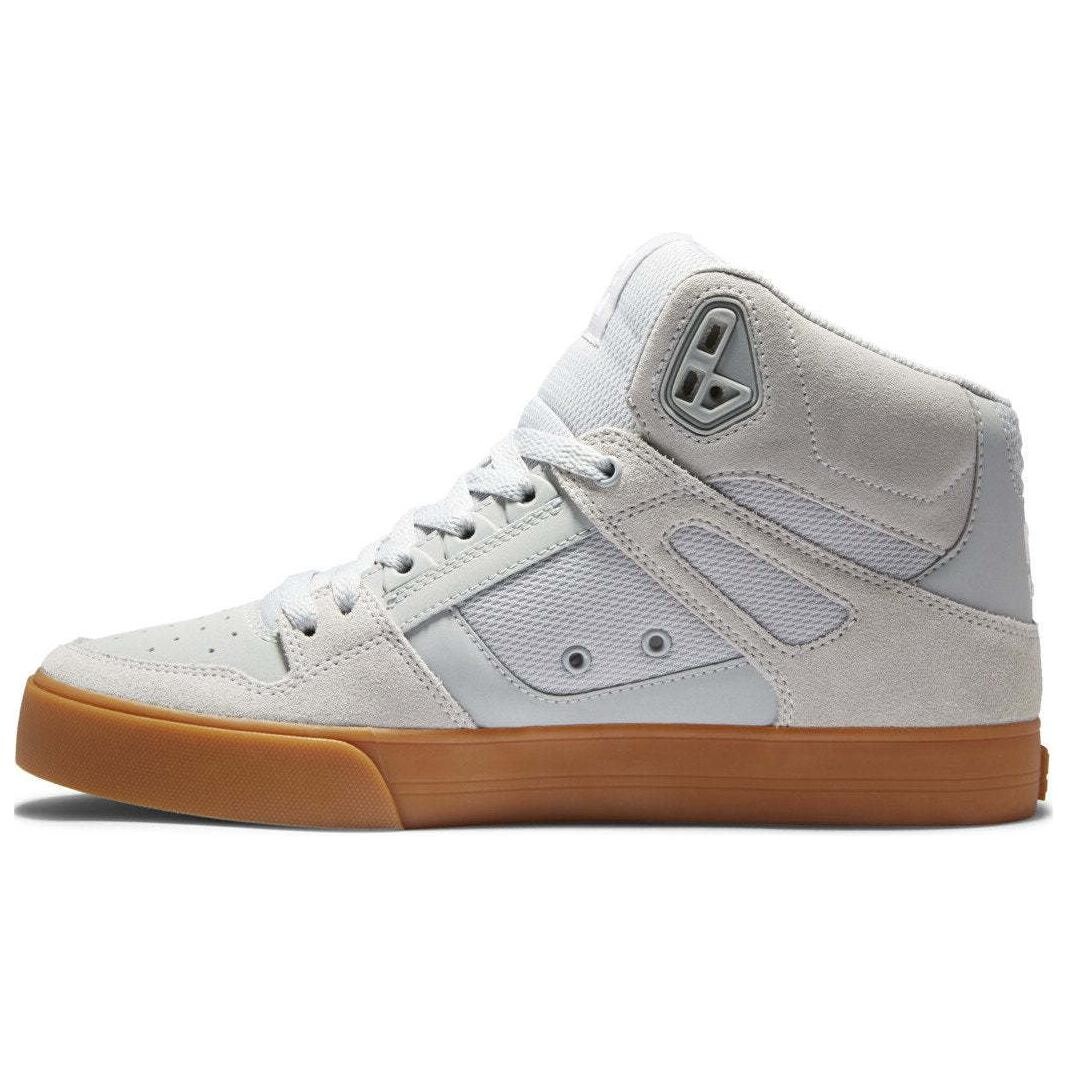 

Кеды мужские, Обувь для скейтборда Мужская с высоким верхом Dc Shoes, серый