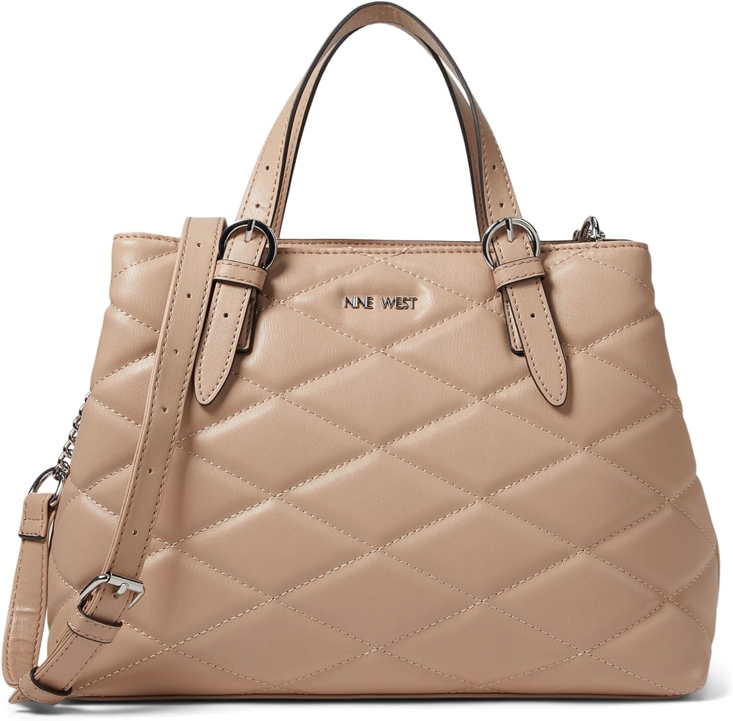 

Сумка Nine West Issy Satchel, цвет Barely Nude, Бежевый, Сумка Nine West Issy Satchel, цвет Barely Nude