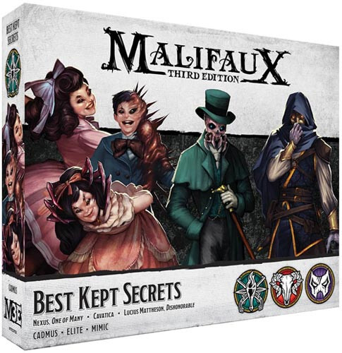 

Миниатюра Wyrd Malifaux 3E: Explorer's Society/Guild/Neverborn - Best Kept Secrets