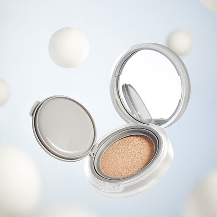 Rom&nd Nu Zero Cushion Полуматовый финиш с длительным покрытием и высоким уровнем покрытия 03 Natural 21 - Korean Cushion Foundation — фото 3