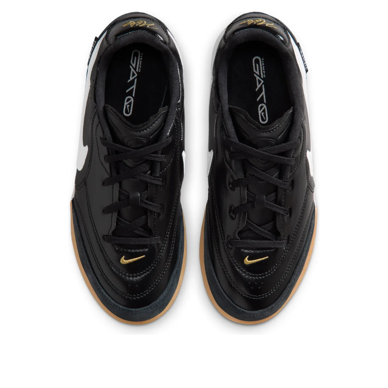 Кроссовки (GS) Nike JR. Tiempo Streetgato IC 'Black White' — фото 2