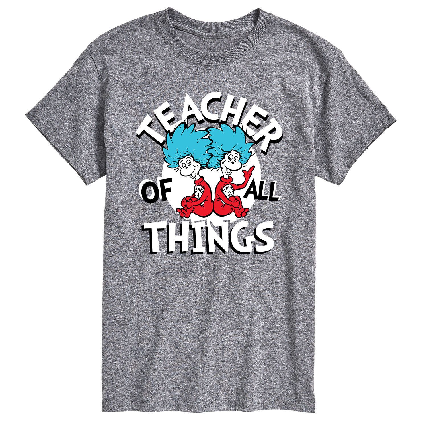 

Мужская футболка Dr. Seuss Teacher Of All Things Licensed Character