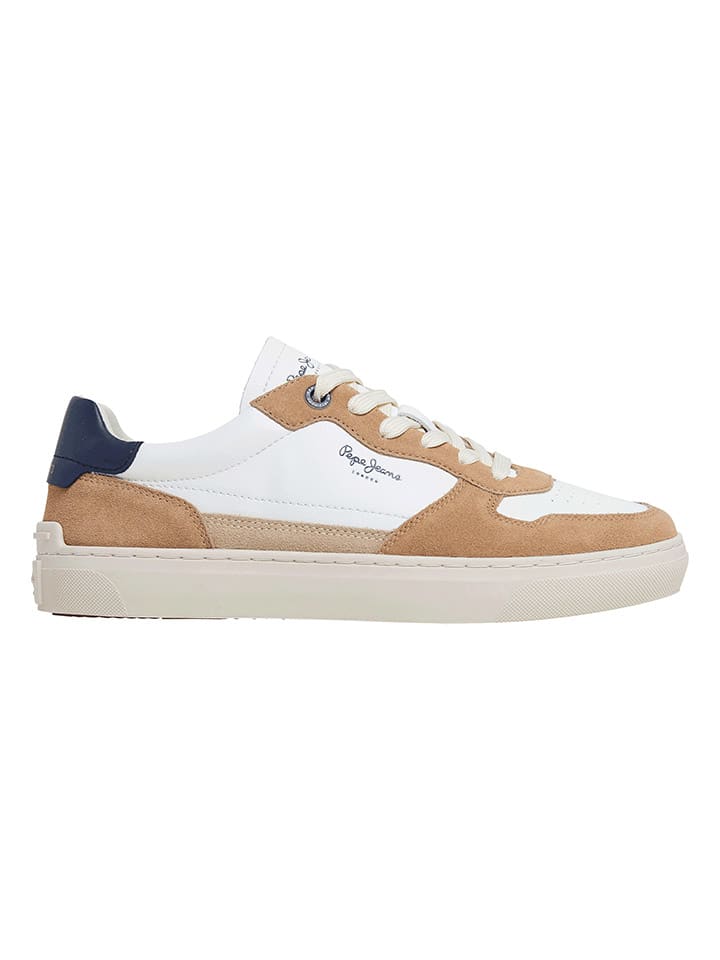 

Кроссовки на шнуровке Pepe Jeans FOOTWEAR, цвет weiß/beige