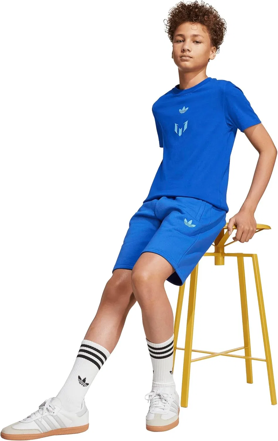 Детские шорты Adidas Messi, Team Royal Blue — фото 3