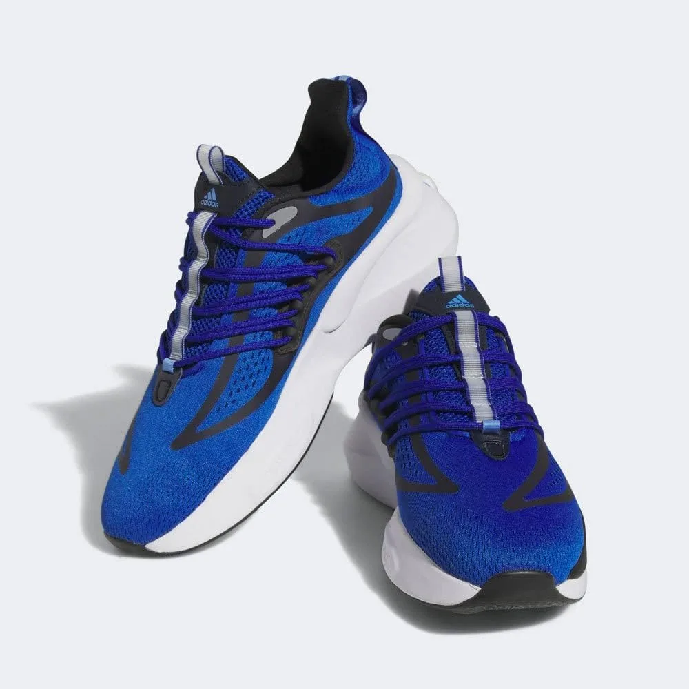 Мужские кроссовки Adidas Alphaboost V1, синий/серый — фото 3