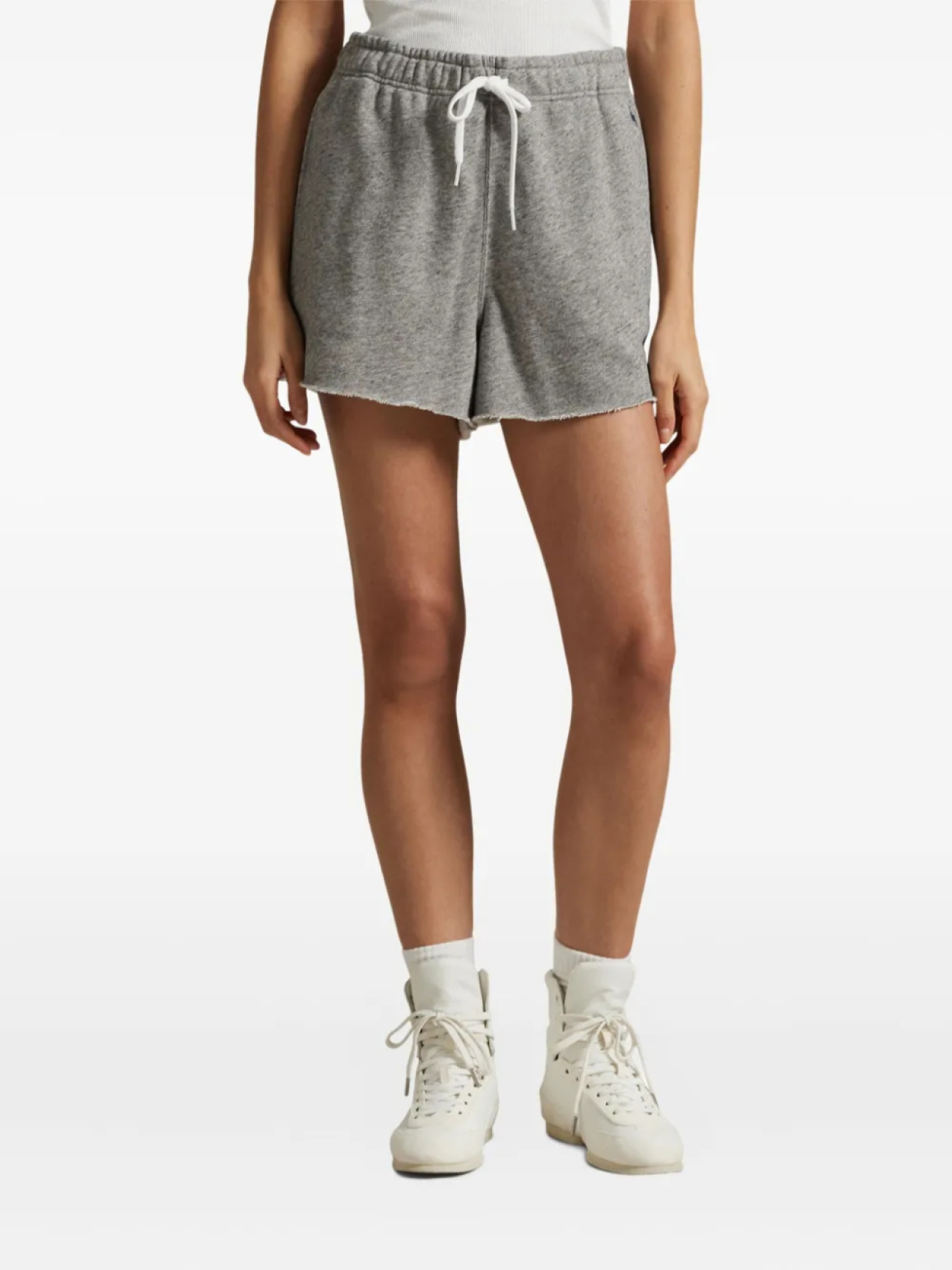 

Polo Ralph Lauren шорты с бахромой, серый