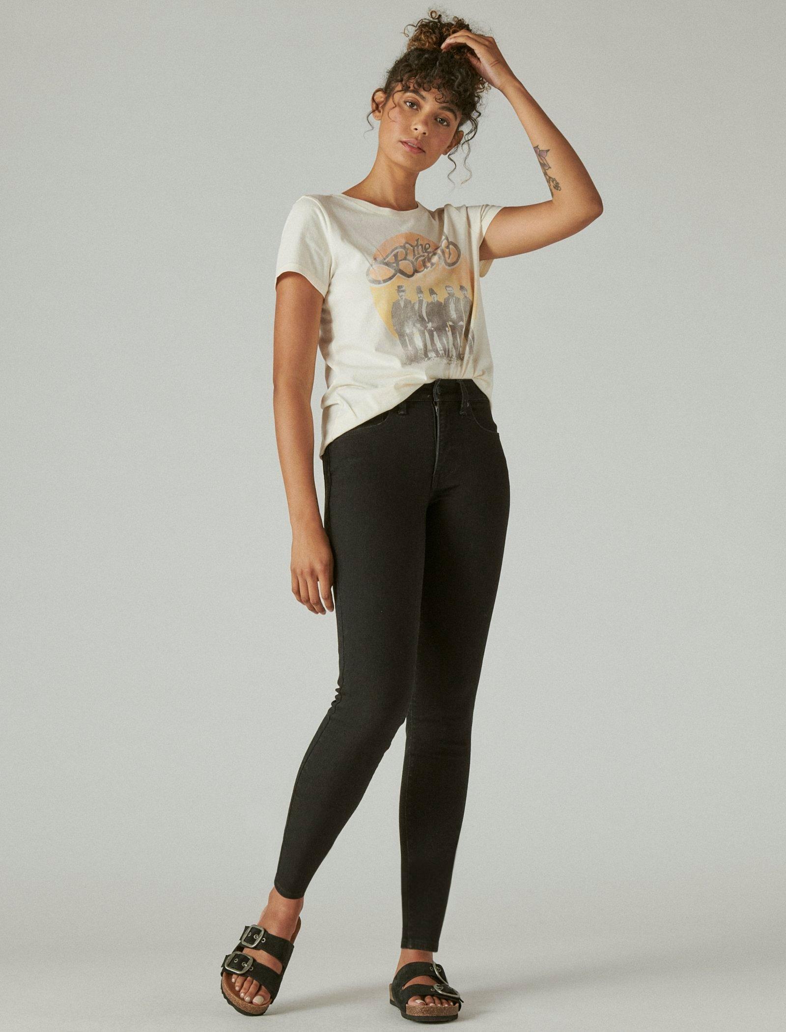 

Джинсы женские Lucky Brand, черный