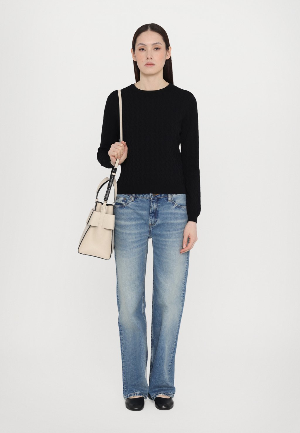 

Сумка BIG SHOPPING BAG Armani Exchange, бежевый