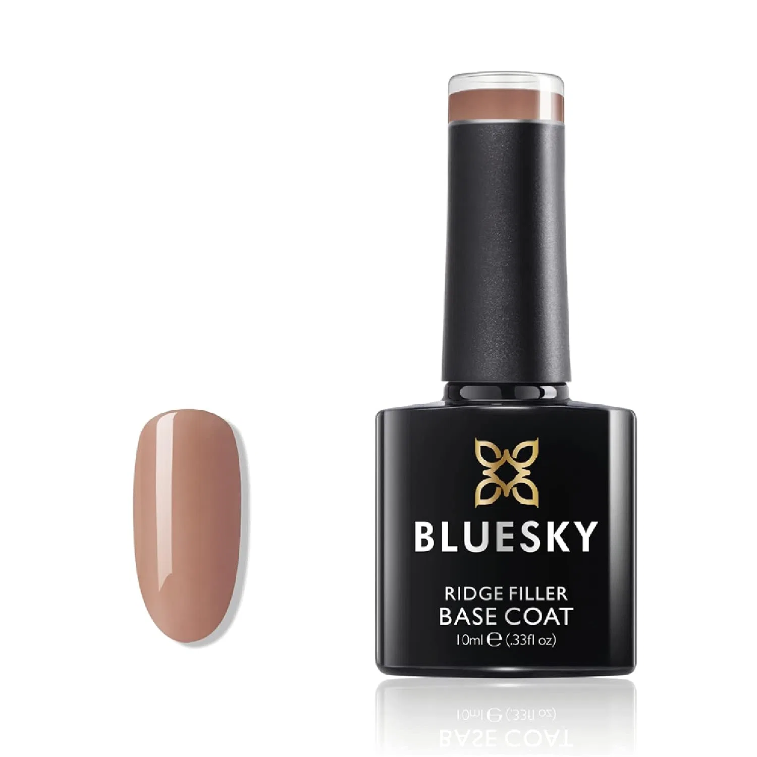 Гель-лак Bluesky Ridge Filler Base Coat MB04 Nude, 10 мл Bluesky