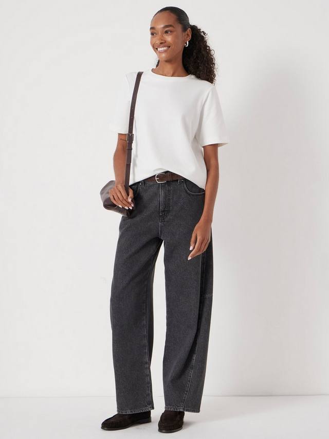 

Футболка Regular из хлопкового loopback материала HUSH, White