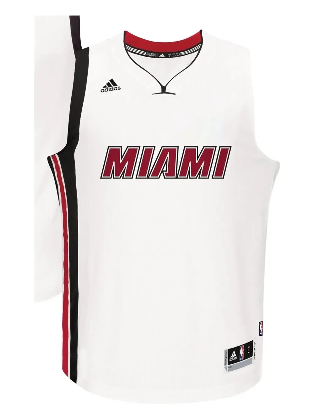 Футболка Miami Heat Swingman Adidas, белый
