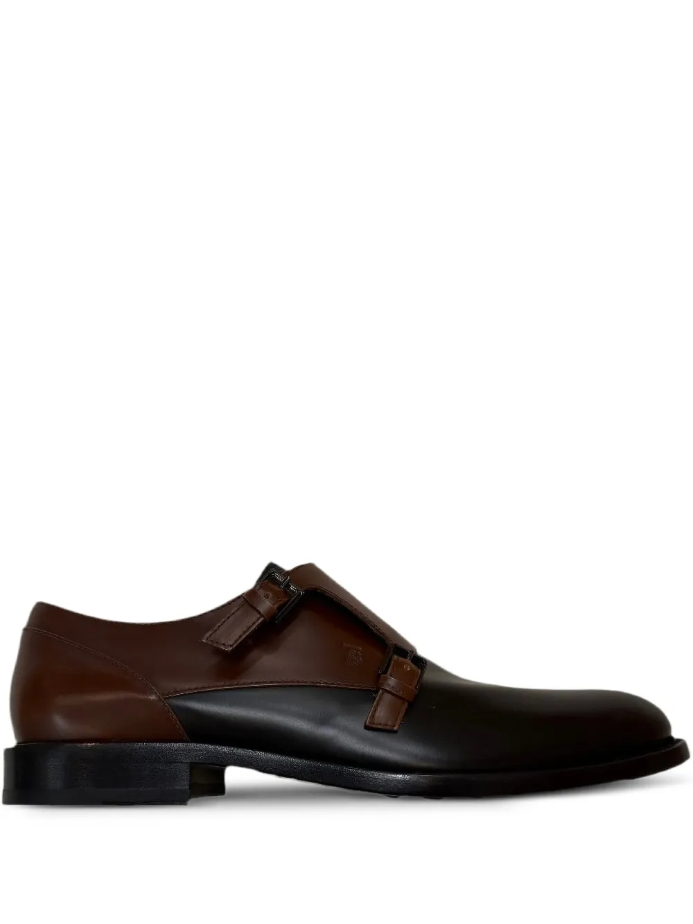 

Туфли монки с пряжками TOD'S, коричневый