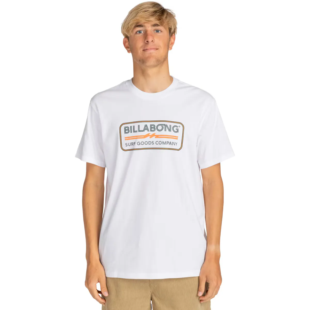 

Мужская фирменная футболка Billabong, белый