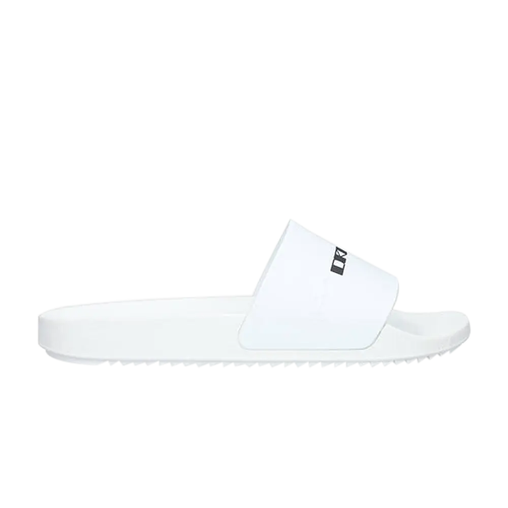

Шлепанцы Rick Owens DRKSHDW Slide, белый