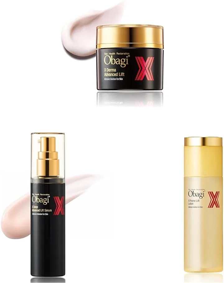 Набор для ухода за кожей Obagi X Derma Advanced Drift Cream 50 г + Advanced Drift Serum 45 г + Frame Lift Lotion 150 мл