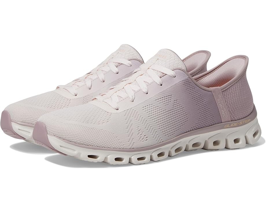 

Кроссовки SKECHERS Glide Step Excite Hands Free Slip - INS, цвет Mauve