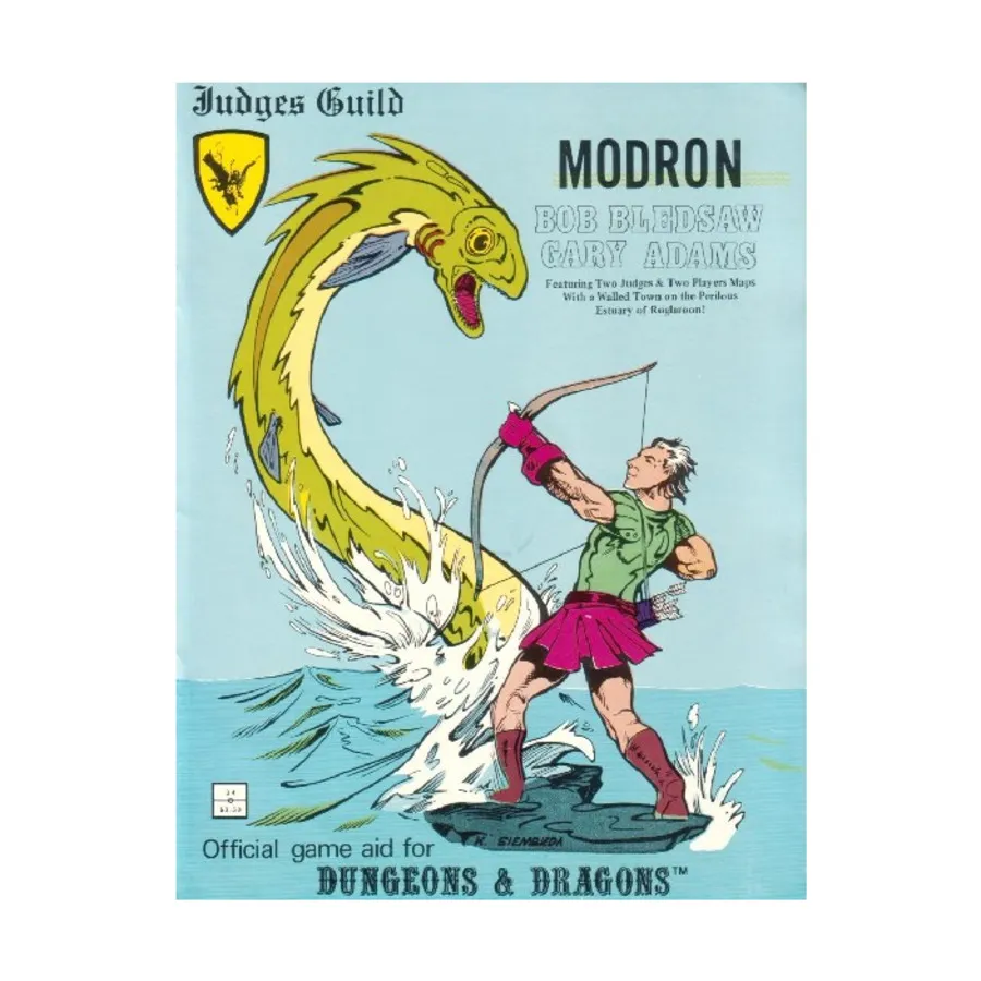 

Модуль Modron (2nd Printing), Dungeons & Dragons Fantasy Modules (G - M) (Judges Guild)