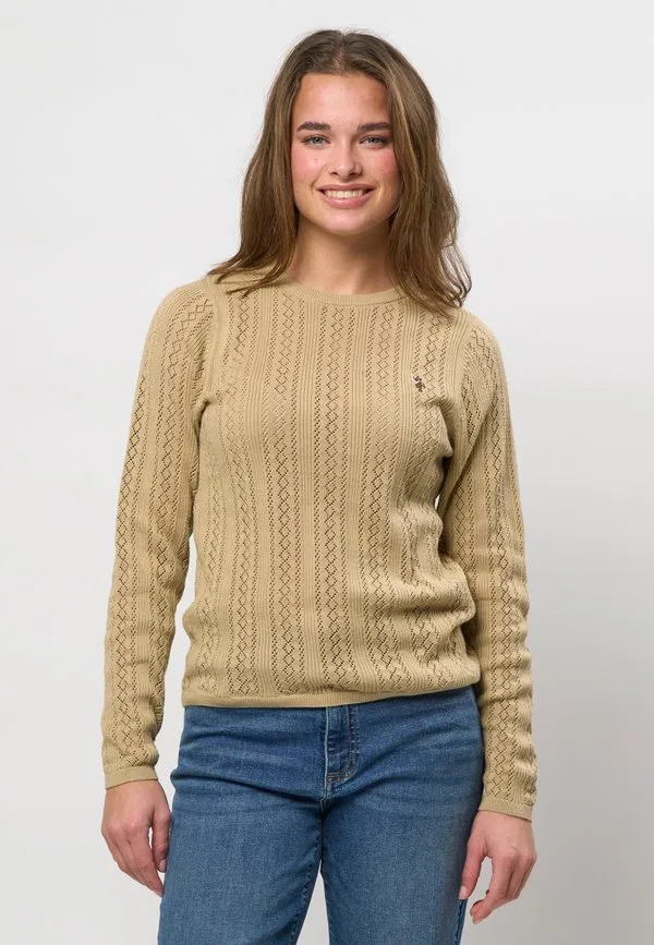 Джемпер uwmynthe U.S. Polo Assn., White Pepper