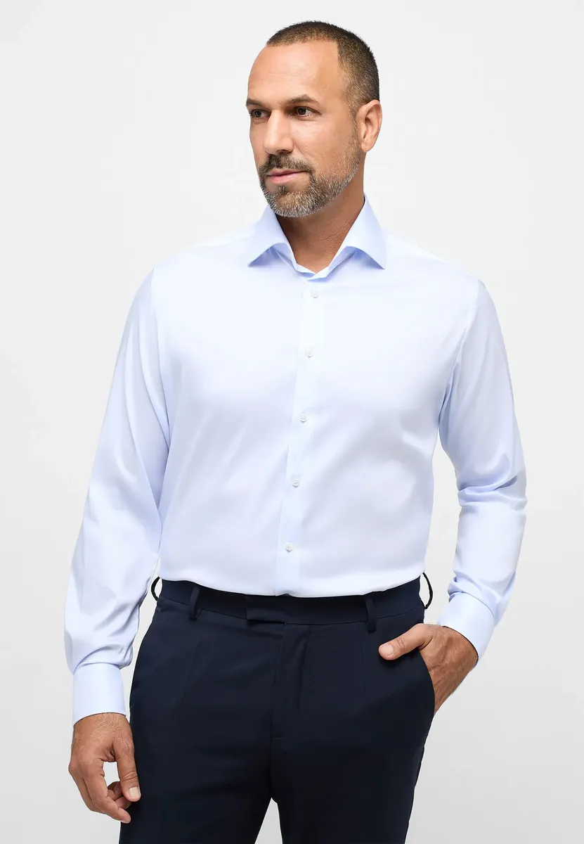 

Рубашка Eterna с длинными рукавами "MODERN FIT", голубой