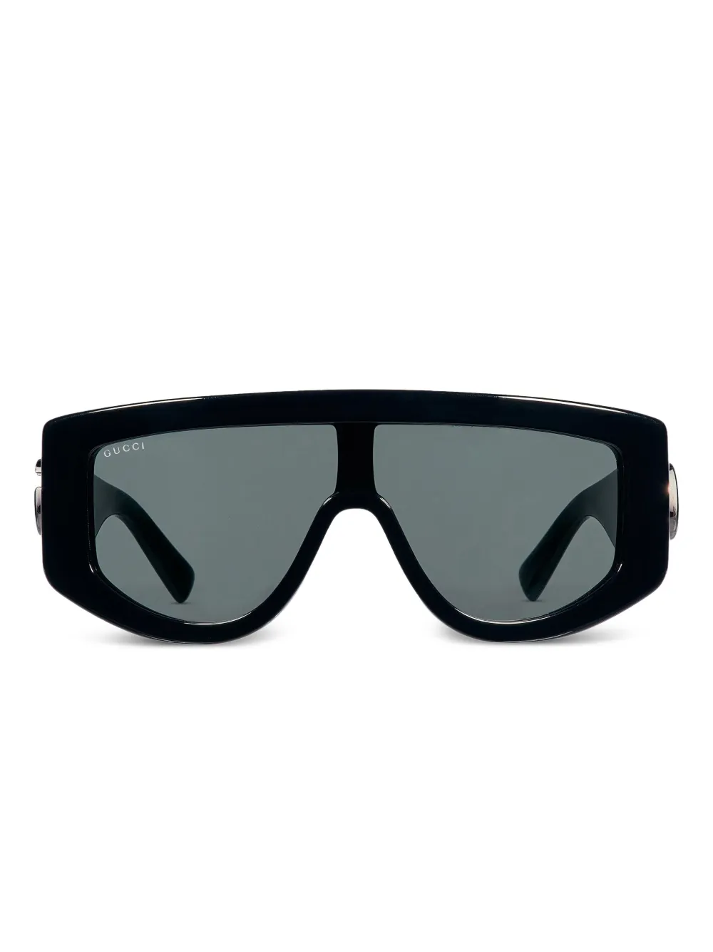 

Солнцезащитные очки в прямоугольной оправе Gucci Eyewear, черный