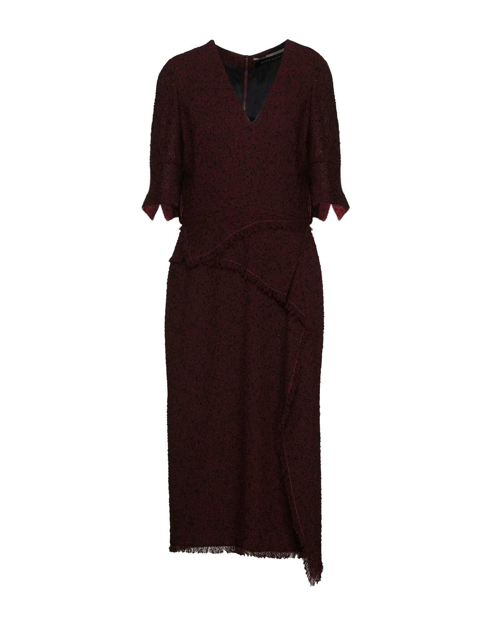 

Платье миди Roland Mouret, бордовый