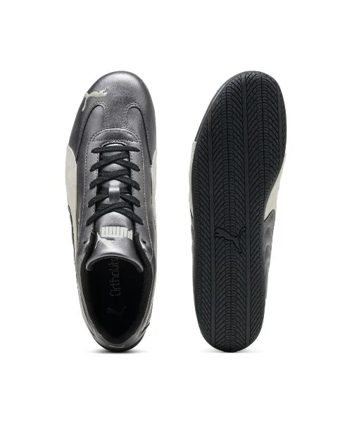 Мужские кроссовки PUMA Speedcat Metallic серебряные — фото 4