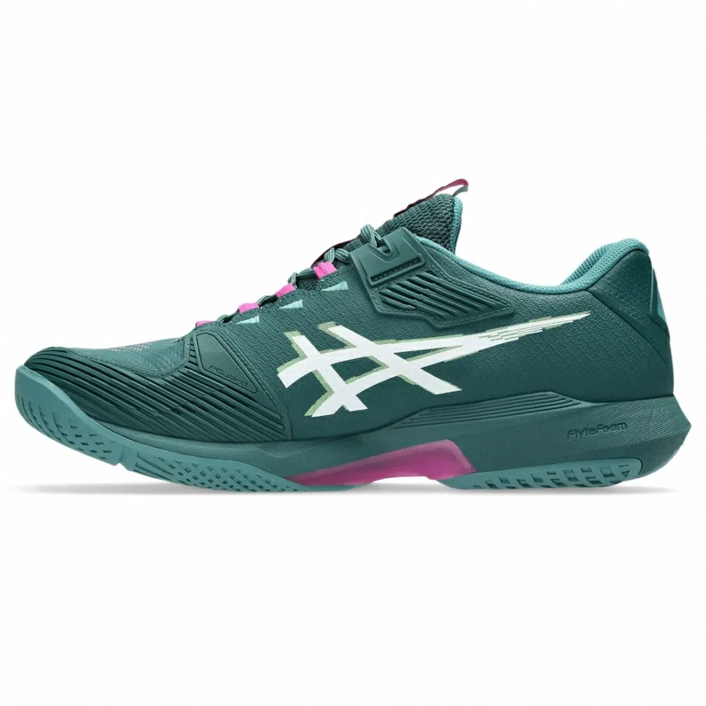 Мужские теннисные кроссовки «SOLUTION SPEED FF 4» от ASICS, Green X White — фото 2