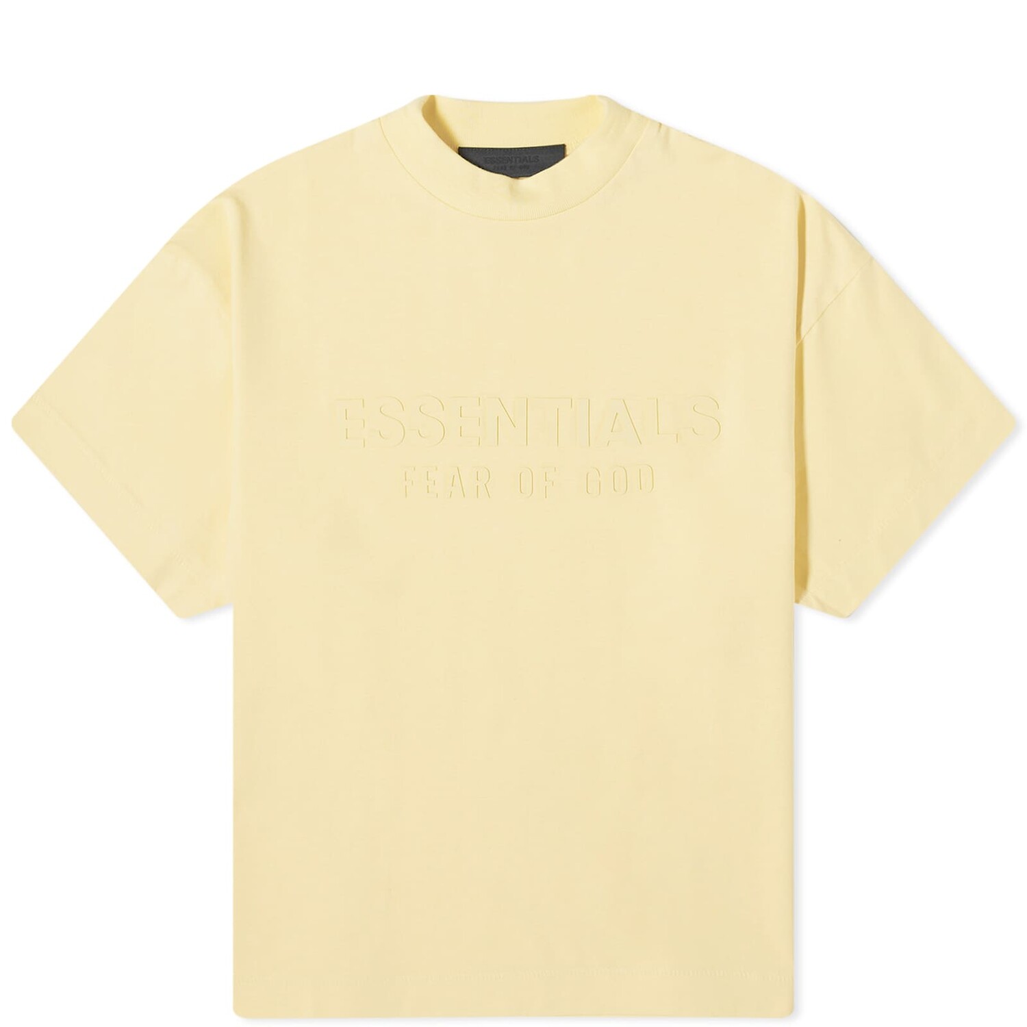 

Футболка Fear Of God Essentials Spring Kids Crew Neck, цвет Garden Yellow