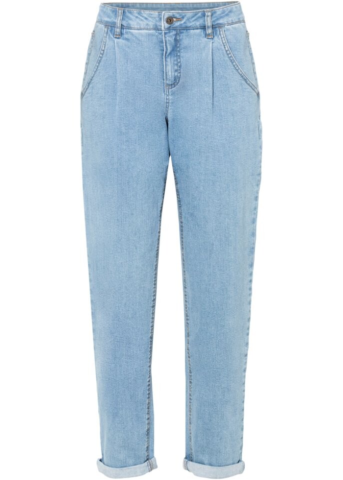 

Джинсы бочкообразной формы Rainbow, голубой