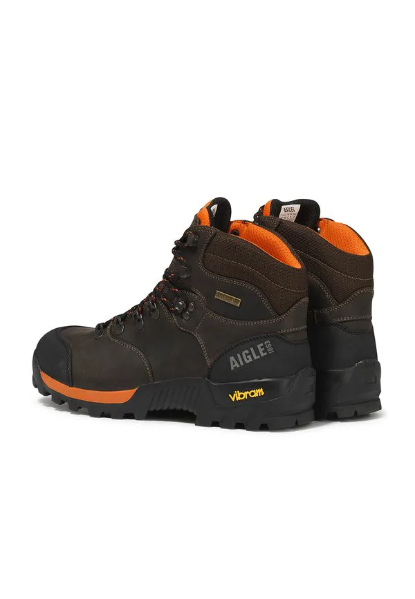 Походные высокие кроссовки altavio Aigle, Dark Brown — фото 3