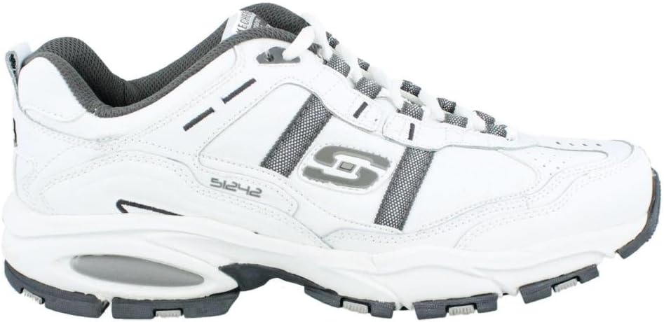 Мужские кроссовки Skechers Vigor 2.0 Serpentine, белый/угольный — фото 2