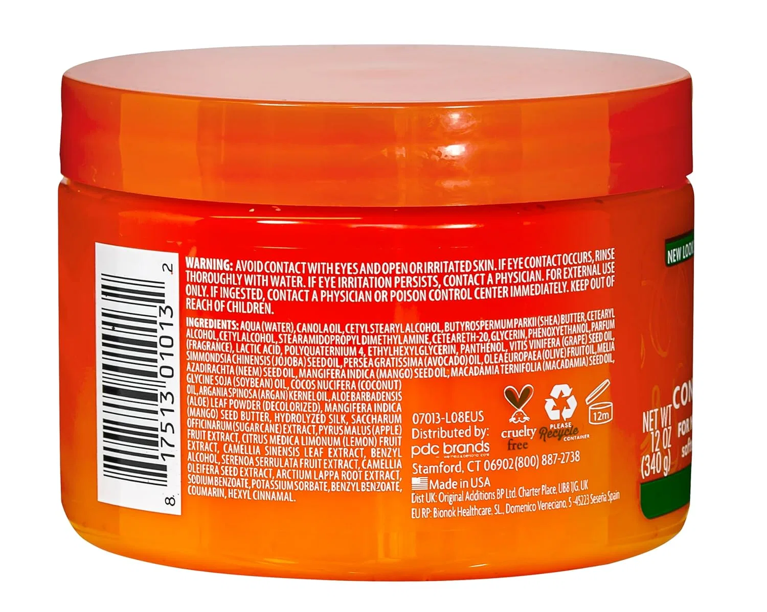 Крем-кондиционер Cantu Shea Natural Leave In Conditioning Cream, 340 г Cantu — фото 2
