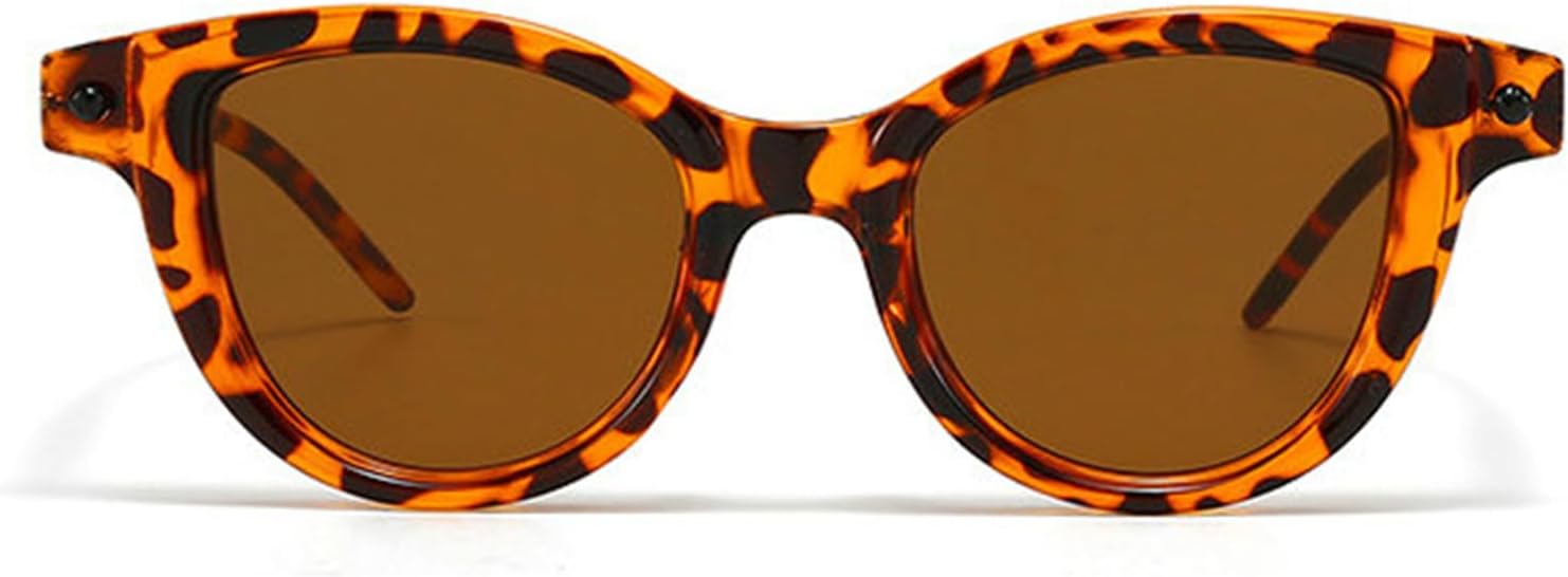 

Классические маленькие круглые панк-солнцезащитные очки Helena для мужчин и женщин, роскошные винтажные металлические очки «кошачий глаз» с защитой от УФ-излучения UV400 для вождения, C4