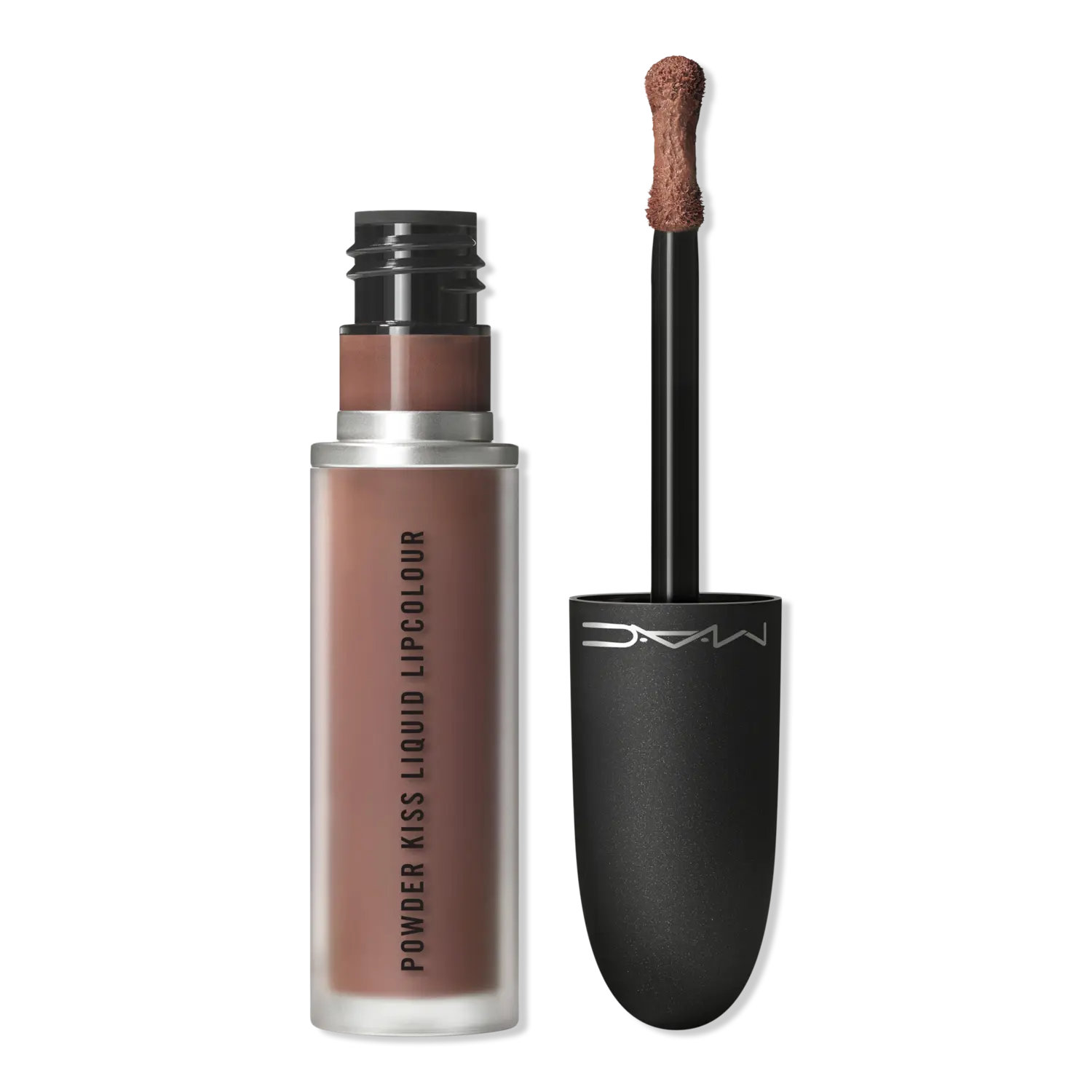 

Жидкая помада Powder Kiss, стойкая помада MAC, Buffiest (midtone nudey pink​)