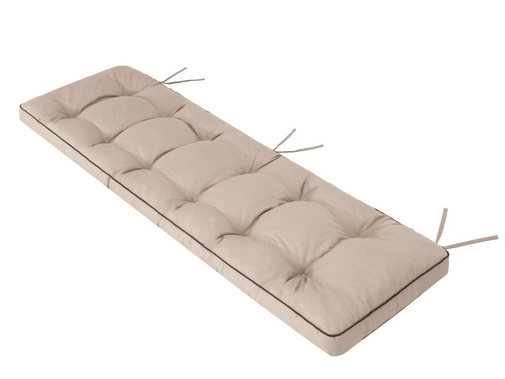 

PillowPrim подушка для скамейки подушка для скамейки подушка для скамейки подушка для улицы - подушка для скамейки подушка для скамейки в доме и саду подушка для сиденья - 120x50 см коричневый Stanis³aw Jurga