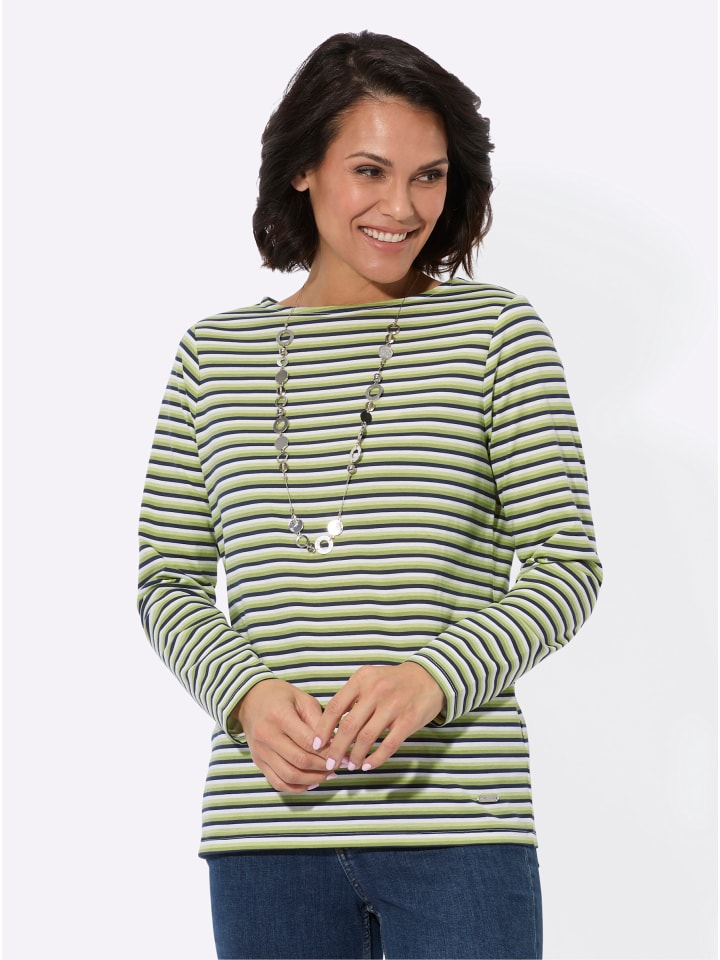 

Рубашка с длинными рукавами в тростниково-синюю полоску WITT WEIDEN