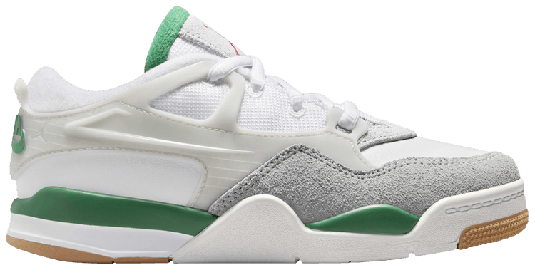 

Кроссовки Air Jordan 4 RM PS 'Pine Green', белый