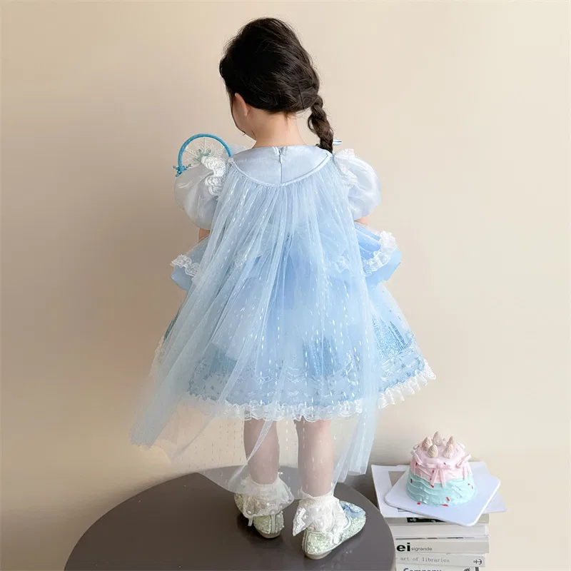 Платье для детей 3-7 лет Disney, Blue Skirt+Magic Stick — фото 3