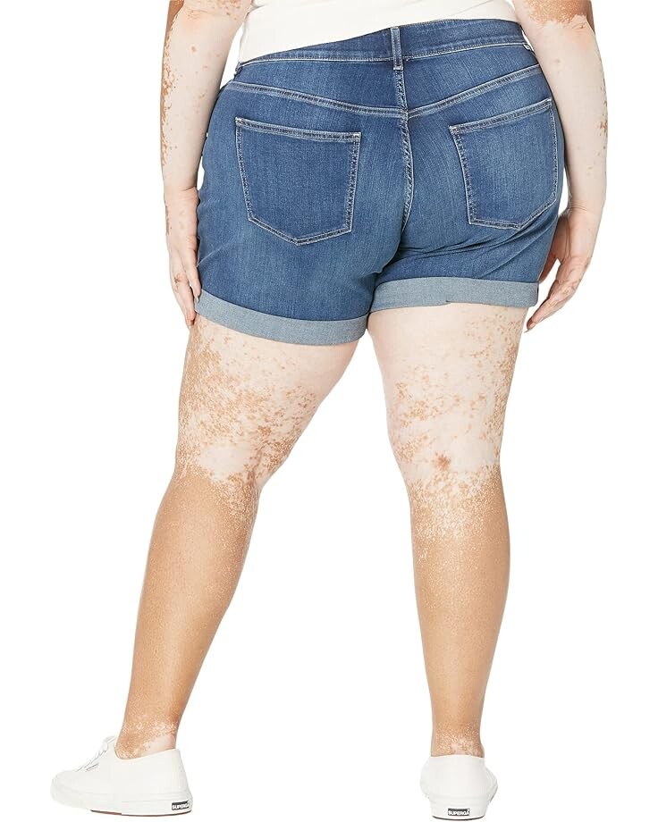 

Джинсы Silver Jeans Co. Plus Size Elyse Straight Crop W43031EGX386, индиго