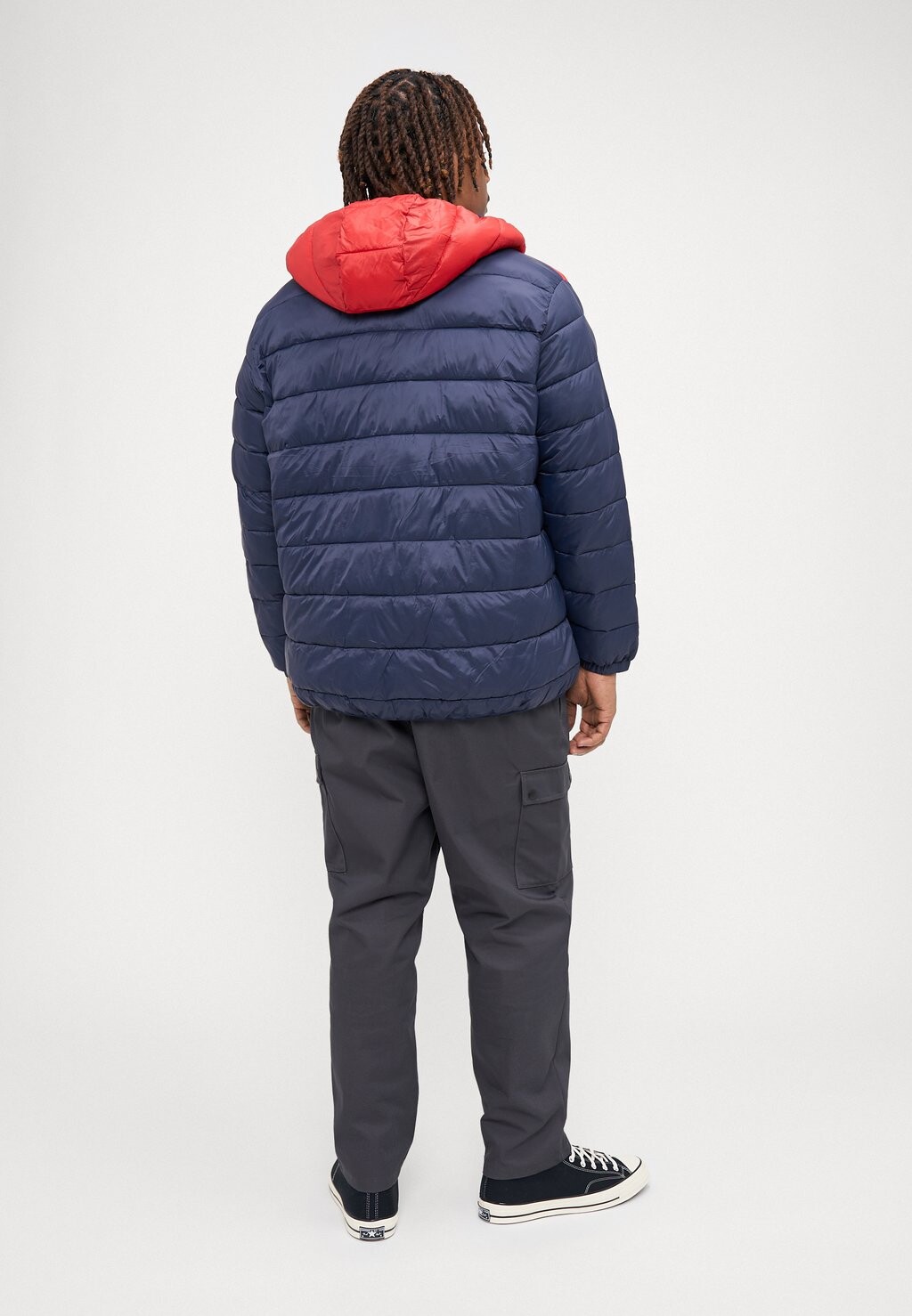 

Легкая куртка JJVINCENT PUFFER HOOD Jack & Jones, красный