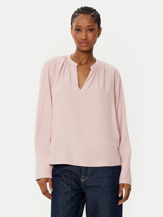 

Блузка свободного кроя WW0WW44049 Tommy Hilfiger, розовый