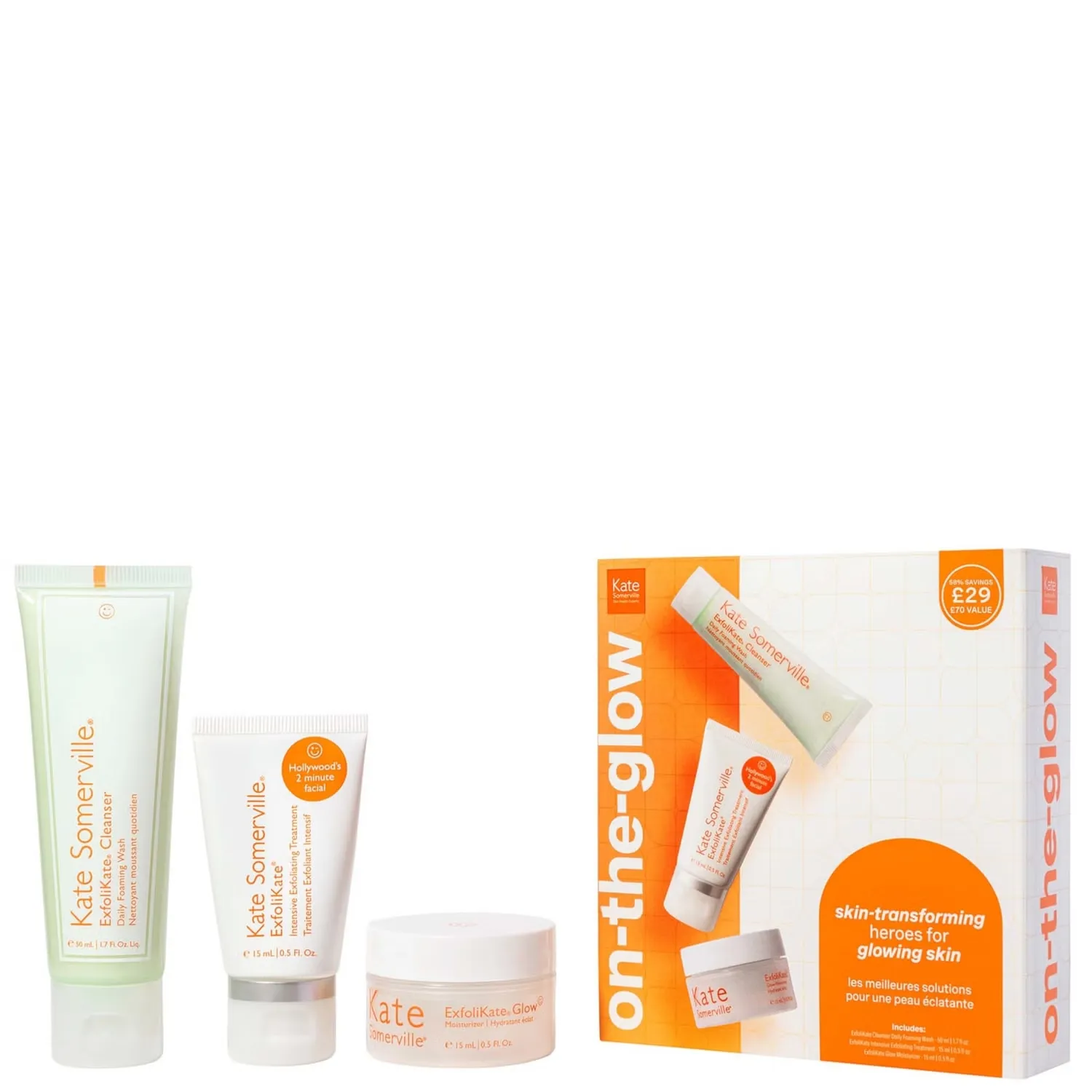 

ExfoliКейт о наборе The Glow Kit Kate Somerville