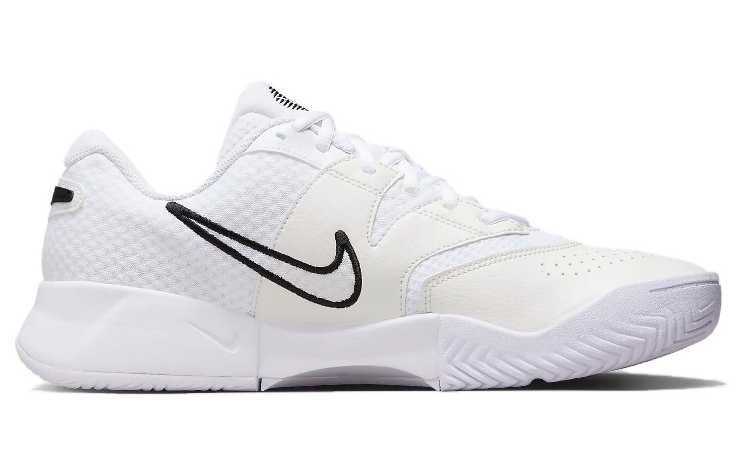 Теннисные кроссовки Nike Court Lite для мужчин, Footwear White/Arctic Night/College Burgundy — фото 2