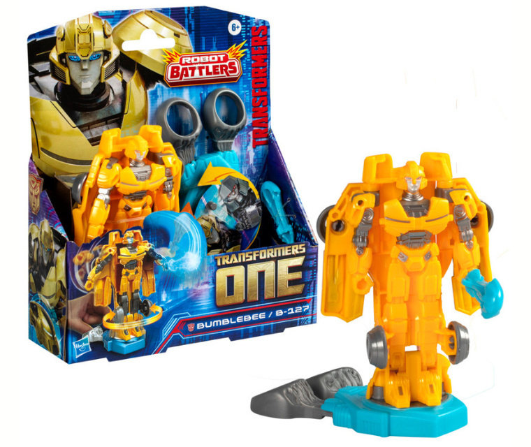 

Фигурка TRANSFORMERS ONE MV8 BUMBLEBEE Robot Battlers HASBRO F9390 Inna marka