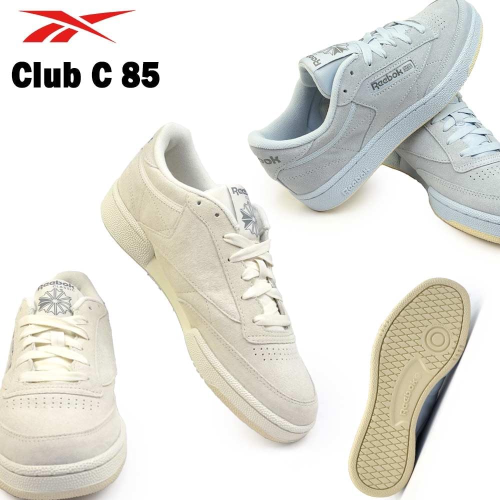 Мужские кроссовки Reebok Club C 85, персиковый — фото 4