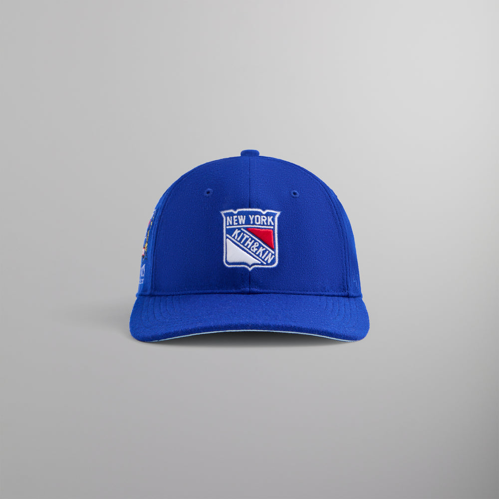 

Бейсболка Kith & '47 for the New York Rangers Franchise LS Cap, цвет Cyclone