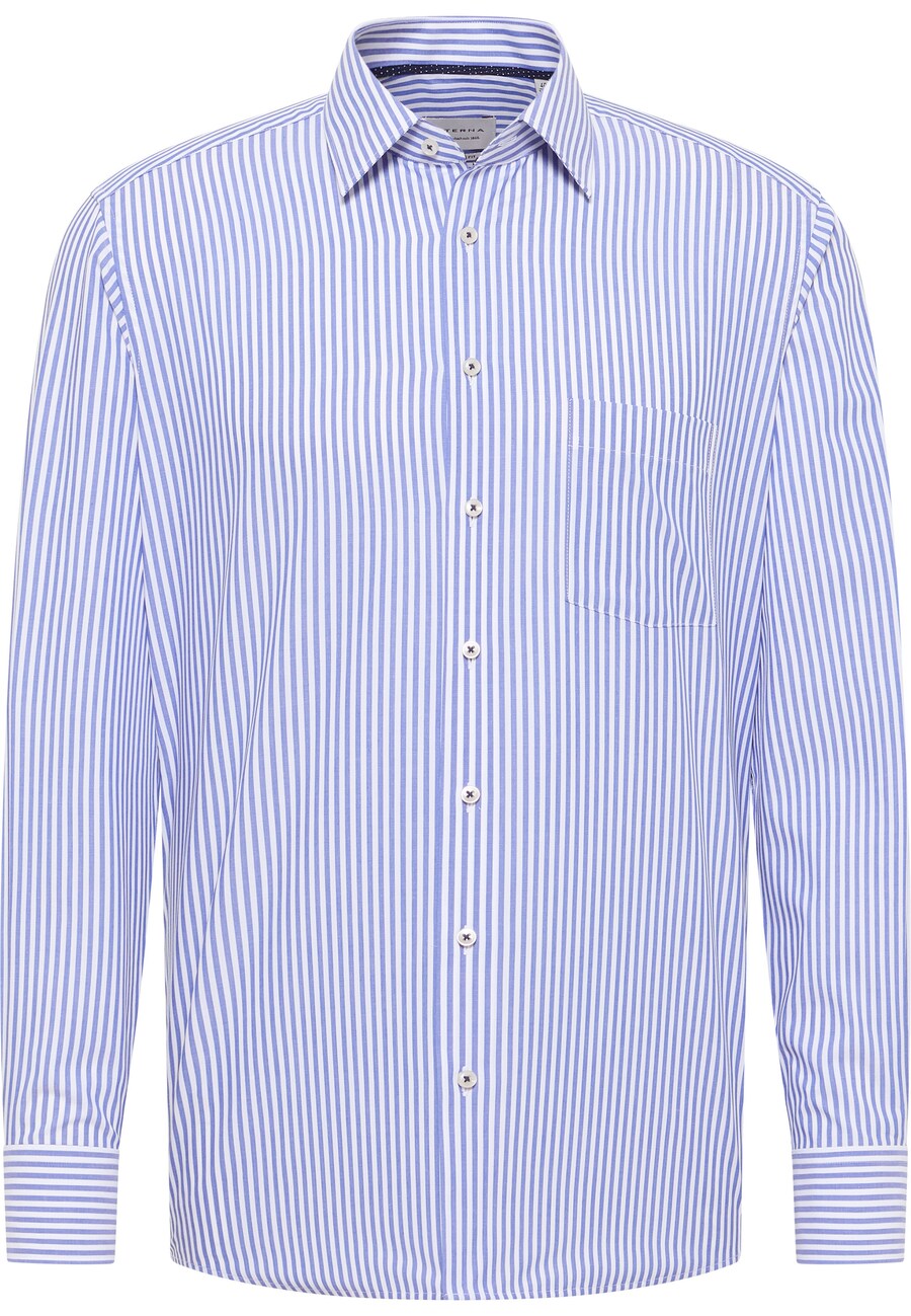 

Рубашка делового покроя Regular Fit ETERNA, цвет Royal blue/White